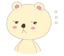 Haru, The Cute Little Bear | 2 sticker #1356289