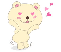 Haru, The Cute Little Bear | 2 sticker #1356290
