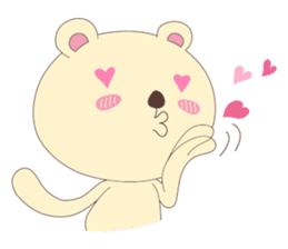 Haru, The Cute Little Bear | 2 sticker #1356291