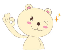 Haru, The Cute Little Bear | 2 sticker #1356294