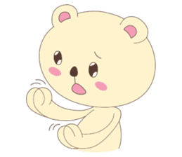 Haru, The Cute Little Bear | 2 sticker #1356295
