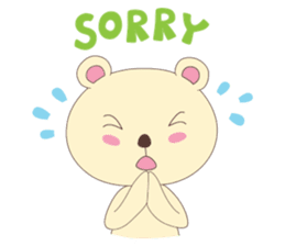 Haru, The Cute Little Bear | 2 sticker #1356298
