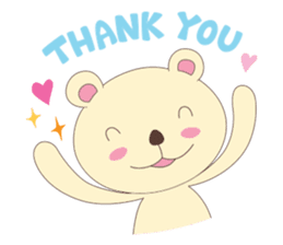 Haru, The Cute Little Bear | 2 sticker #1356299