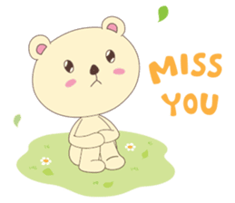 Haru, The Cute Little Bear | 2 sticker #1356300