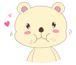 Haru, The Cute Little Bear | 2 sticker #1356304