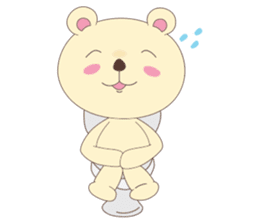 Haru, The Cute Little Bear | 2 sticker #1356306
