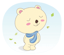 Haru, The Cute Little Bear | 2 sticker #1356308