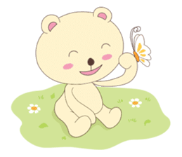 Haru, The Cute Little Bear | 2 sticker #1356309