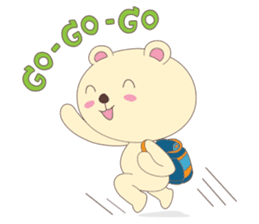 Haru, The Cute Little Bear | 2 sticker #1356310