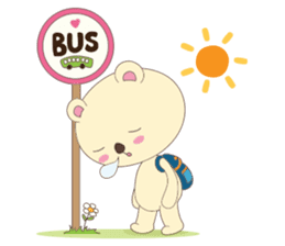 Haru, The Cute Little Bear | 2 sticker #1356311