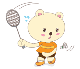 Haru, The Cute Little Bear | 2 sticker #1356313
