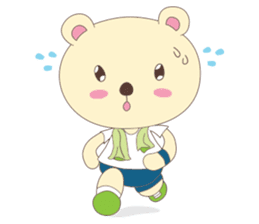 Haru, The Cute Little Bear | 2 sticker #1356314