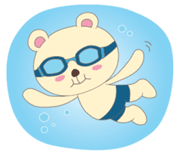 Haru, The Cute Little Bear | 2 sticker #1356315