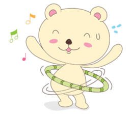 Haru, The Cute Little Bear | 2 sticker #1356317