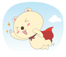 Haru, The Cute Little Bear | 2 sticker #1356318