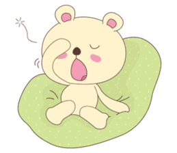 Haru, The Cute Little Bear | 2 sticker #1356320