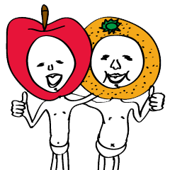 Apple man & Orange man