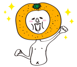 Apple man & Orange man sticker #1356581