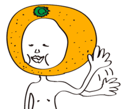 Apple man & Orange man sticker #1356591