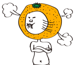 Apple man & Orange man sticker #1356593