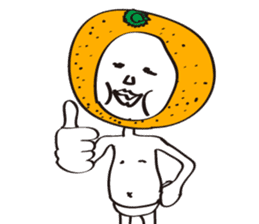 Apple man & Orange man sticker #1356595
