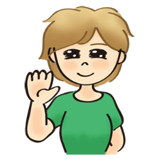 Hitochan's happy everyday sticker #1356602