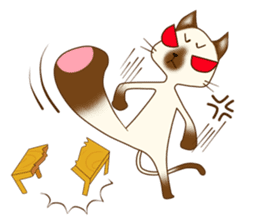 Moon Diamond Cat sticker #1356773