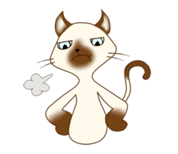 Moon Diamond Cat sticker #1356774