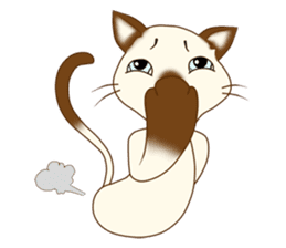 Moon Diamond Cat sticker #1356786