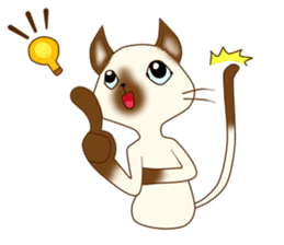 Moon Diamond Cat sticker #1356789