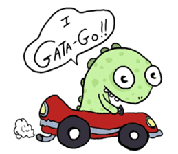 Gata-Go & Friends sticker #1356818