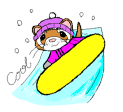 Ferret Maychan sticker #1357705