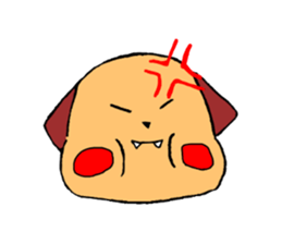 Dog to take reaction of one animal sticker #1357758