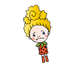 Girl stylish softly sticker #1357883