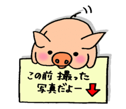 Piggy's life. sticker #1357931