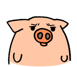 Piggy's life. sticker #1357938