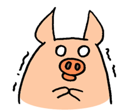 Piggy's life. sticker #1357939