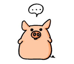 Piggy's life. sticker #1357958