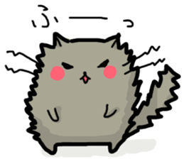 Rosy cheeks Cat sticker #1358148