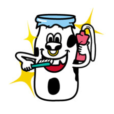 Tom of milk bottle 1 sticker #1358203