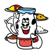 Tom of milk bottle 1 sticker #1358215