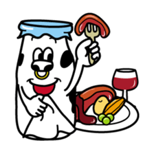 Tom of milk bottle 1 sticker #1358226