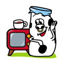 Tom of milk bottle 1 sticker #1358227