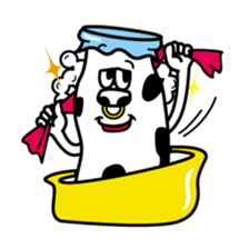 Tom of milk bottle 1 sticker #1358231