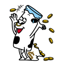 Tom of milk bottle 1 sticker #1358233