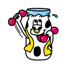 Tom of milk bottle 1 sticker #1358236