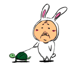 Uncle to wear costume 2 sticker #1358442