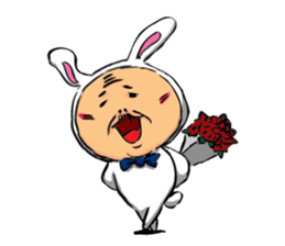 Uncle to wear costume 2 sticker #1358454