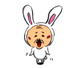 Uncle to wear costume 2 sticker #1358473