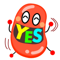 Colorful Jelly Beans sticker #1358495